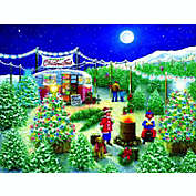 Sunsout A Lot of Christmas Trees 300 pc  Jigsaw Puzzle