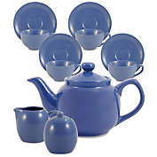 Online Stores Amsterdam Tea Set - 6 Cup - Cadet Blue