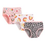 Benben Pink Rainbows 3 pack underwear
