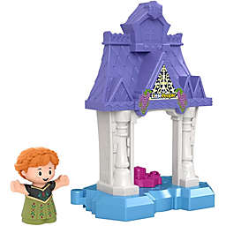 Fisher-Price Little People - Disney Frozen Anna in Arendelle Portable playset with Figure