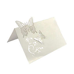 Wrapables Butterflies Wedding Decor Table Name Place Cards (Set of 50)