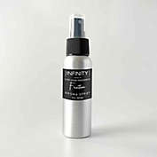 Infinity Candle Co. Fruition Silver and Black Aroma Room Spray 2 oz.