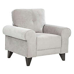 Elements Picket House Furnishings Atticus Chair in Storm