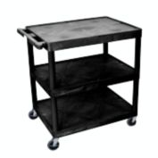 Luxor 3 - Shelf Utility Cart black
