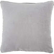 HomeRoots Home Decor. Gray Velvet Modern Throw Pillow.