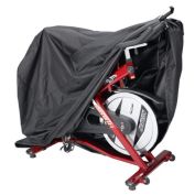 Pro Bike Tool Exercise Spin Bike Cover Protective Rain Sun UV Dust Wind Snow Proof Bicycle Upright Indoor Cycling Protective Covers for Fitness Stationary Bikes