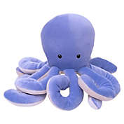 Manhattan Toy Sourpuss Octopus Velveteen Sea Life Toy Stuffed Animal, 13&quot;