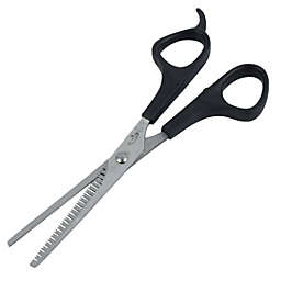 Unique Bargains Stainless Steel Single Teeth Blade Thinning Scissor, Black
