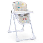 Slickblue Baby High Chair Folding Feeding Chair with Multiple Recline and Height Positions