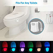 Infinity Merch 8-Color Automatic Toilet Night Light with LED Sensor