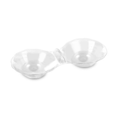 Smarty Had A Party Clear Round 2-Hole Mini Plastic Candy Bowls (288 Bowls)