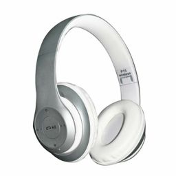 Bluetooth Headphones Wireless Headphones Clear, Cheap, Good HeadGear Wireless 4.1 Headphones  Silver