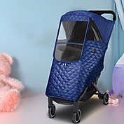Kitcheniva Winter Baby Stroller Cover Wind-proof, Blue