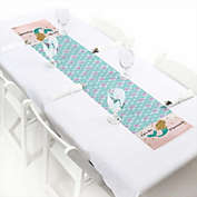 Big Dot of Happiness Let&#39;s Be Mermaids - Petite Baby Shower or Birthday Party Paper Table Runner - 12 x 60 inches