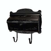 Special Lite Products SHF-1001-BLK Floral Horizontal Mailbox - Black