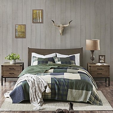 Woolrich. 100% Cotton Printed Pieced Quilt Mini Set.. View a larger version of this product image.