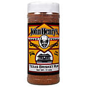 John Henry&#39;s Store Texas Brisket Rub Seasoning 11 Oz Bottle All Purpose 55094