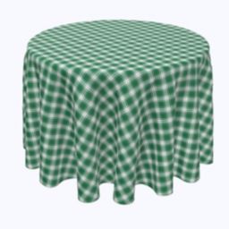 Fabric Textile Products, Inc. Round Tablecloth, 100% Polyester, 60