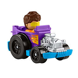 Fisher-Price Little People Wheelies Purple Dragracer