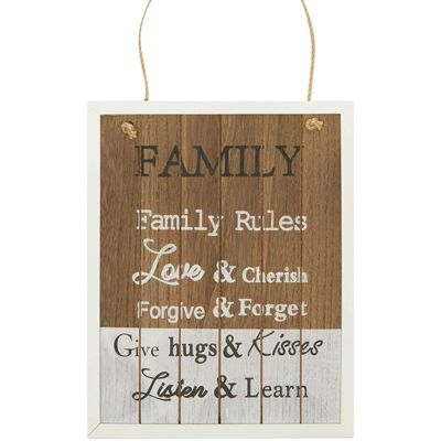 Good Vibes Only Home Decor Farmlyn Creek Wooden Wall Sign 9.5 x 15 Inches 