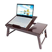 Kitcheniva High Quality Wood Desk Folding Tray Table