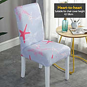 Stock Preferred Multicolor Removable Stretch Polyester Print Chair Cover
