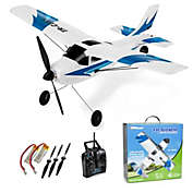 Top Race Remote Control Airplane Rc Plane 3 Channel Battery Powered Ready To Fly Stunts