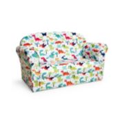 Slickblue Double Kids Dinosaur Sofa Children Armrest Couch