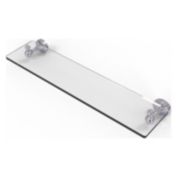 Allied Brass Sag Harbor Collection 22 Inch Glass Vanity Shelf with Beveled Edges