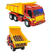 BIG DADDY - City Workers Construction & Emergency Big Truck Series - Construction Dumping Site Toy Truck
