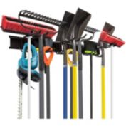 RightHand Garage Tool Storage Rack, 8 Piece Wall Mounted Garage Organizer