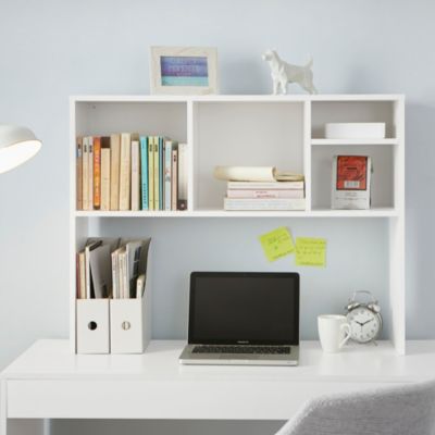 DormCo The College Cube - Dorm Desk Bookshelf - White