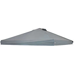 Sunnydaze Premium Pop-Up Canopy Shade with Vent - 10' x 10' - Gray