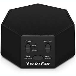 LectroFan Premium High Fidelity Noise Sound Machine with 20 Unique Non-Looping Fan and Noise Sounds and Sleep Timer - Black