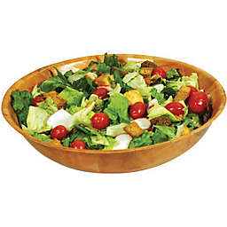 Infinity Merch 12 Wooden Woven Salad Bowl
