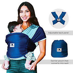 Baby K'tan Pre-Wrapped Ready To Wear Baby Carrier  Active Oasis Turquoise & Blue Small