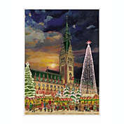 Sellmer Seasonal Decorative Hamburg Extra Large (No Envelope) Christmas Advent Calendar - 16.75"H x 11.25"W x .1"D