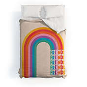 Deny Designs Showmemars Rainbow Friends I Comforter