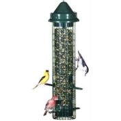 Brome 1015 Squirrel Buster Classic Tube Bird Feeder, Green
