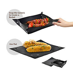 Grand Fusion Heat Resistant Non-Stick Liners BBQ Grill Mat 2pk