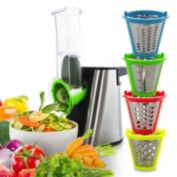 Infinity Merch 4 in 1 Stainless Steel Electric Salad Maker
