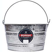 Behrens (#C17) Hot-Dipped Galvanized Steel Utility Pail 4.25 gal - Silver