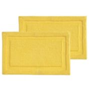 mDesign Soft Microfiber Non-Slip Spa Mat Rug, 34" x 21"