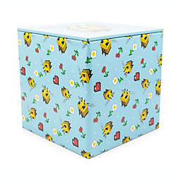 Minecraft Bee Pattern 4-Inch Tin Storage Box Cube Organizer with Lid   Basket Container, Cubby Cube Closet Organizer, Home Decor Playroom Accessories   Video Game Toys, Gifts And Collectibles