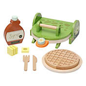 Manhattan Toy Ribbit Waffle Maker Toddler & Kids Pretend Play Cooking Toy Set