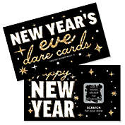 Big Dot of Happiness Hello New Year - NYE Party Game Scratch Off Dare Cards - 22 Count