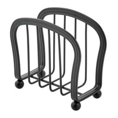 mDesign Metal Paper Napkin Holder for Kitchen Countertop, Dining Table