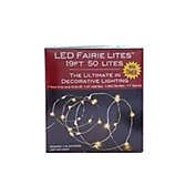Kurt Adler Battery Operated LED Fairie Lites with Timer, 50 Lites, 19&#39;