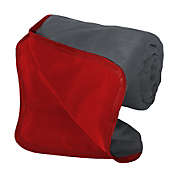 Myne TOP 100% Waterproof Blanket - Jumbo 80x60 Reversible Red/Gray