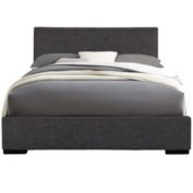 Camden Isle Home Decorative Abbey Platform Bed, Gray, Full